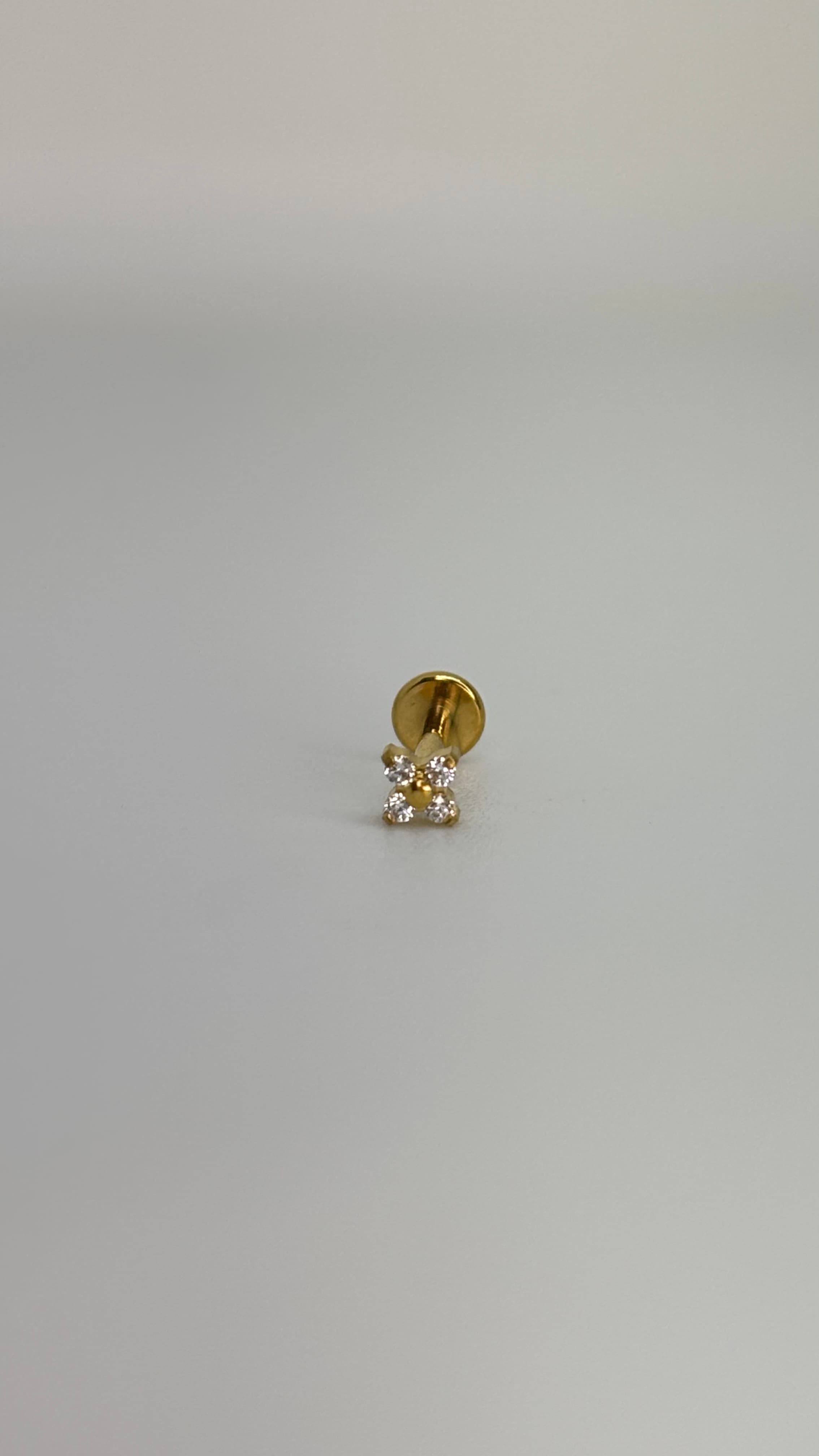 Labret 4 Petalas Pvd