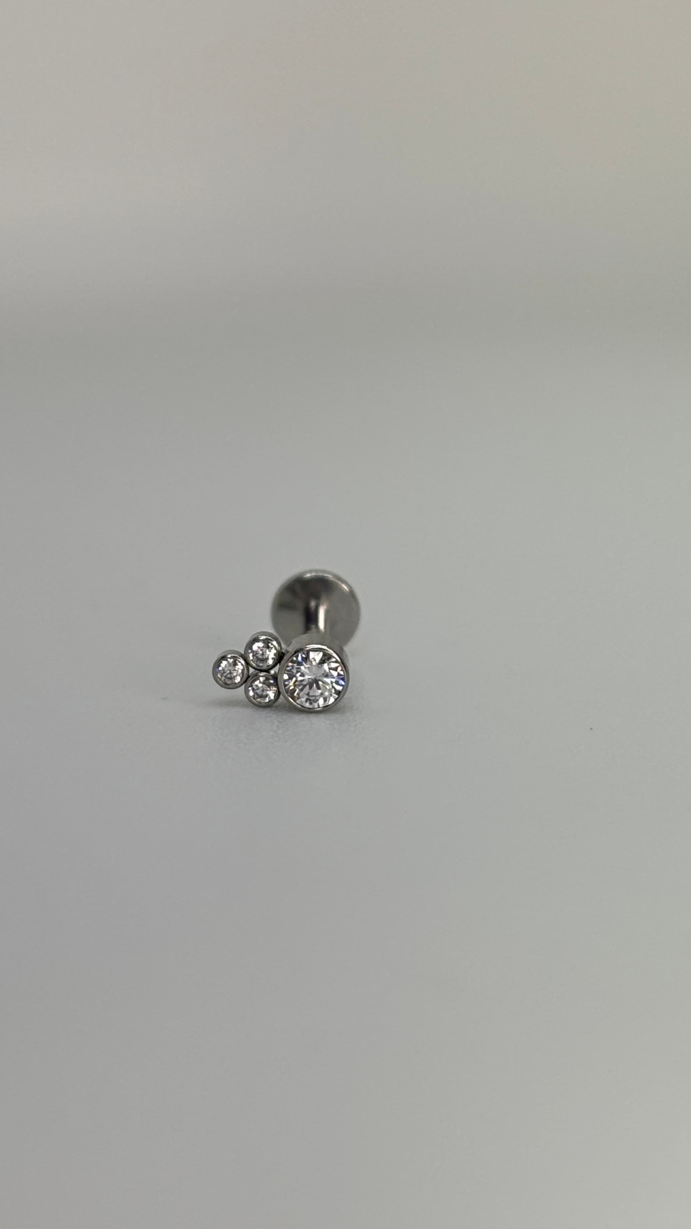Labret Indiano 3 Pedras