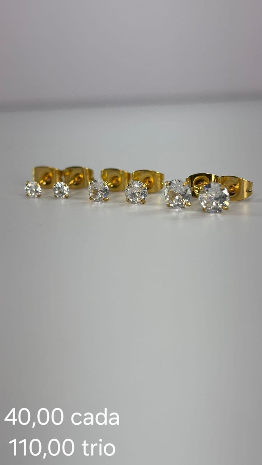 Brinco Cristal Pvd M